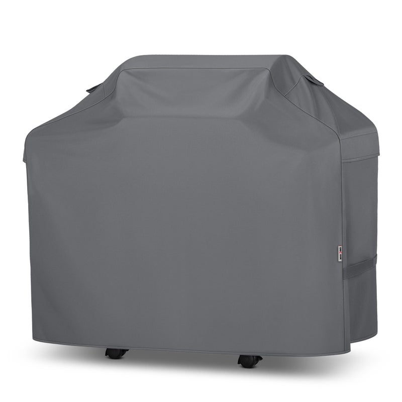 Unicook 50 Inch Grill Cover for 48 Inch Outdoor Grill, Heavy Duty Waterproof BBQ Cover Compatible with Weber Spirit 200 Series, Fade Resiatnt Gas Barbecue Protector, All Weather Protection, Grey - Image 1